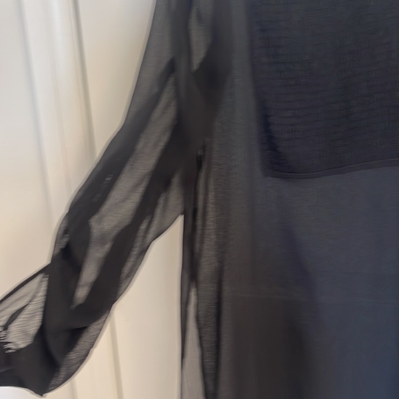 Black sheer top - Picture 2 of 4